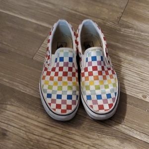 Checkered vans